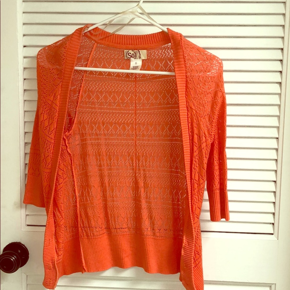 Peach Dress Shrug